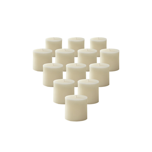 Serene Spaces Living 15Hour Votive Candle, Unscented, LongBurning Tea